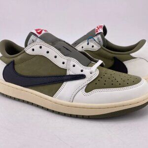 Air Jordan 1 Low OG SP TRAVIS SCOTT MEDIUM OLIVE 2024